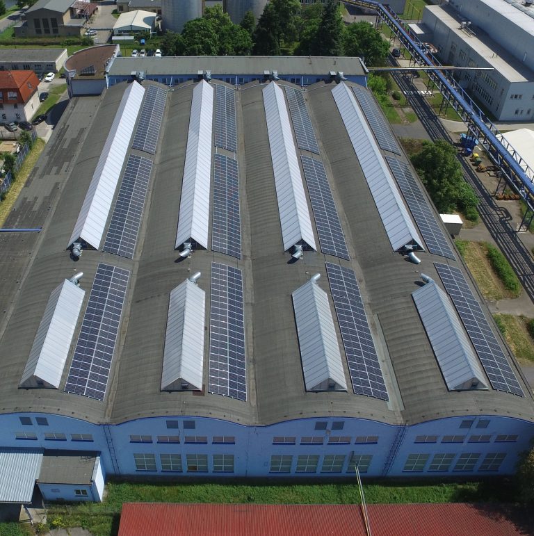 Fotovoltaický systém Vsetín