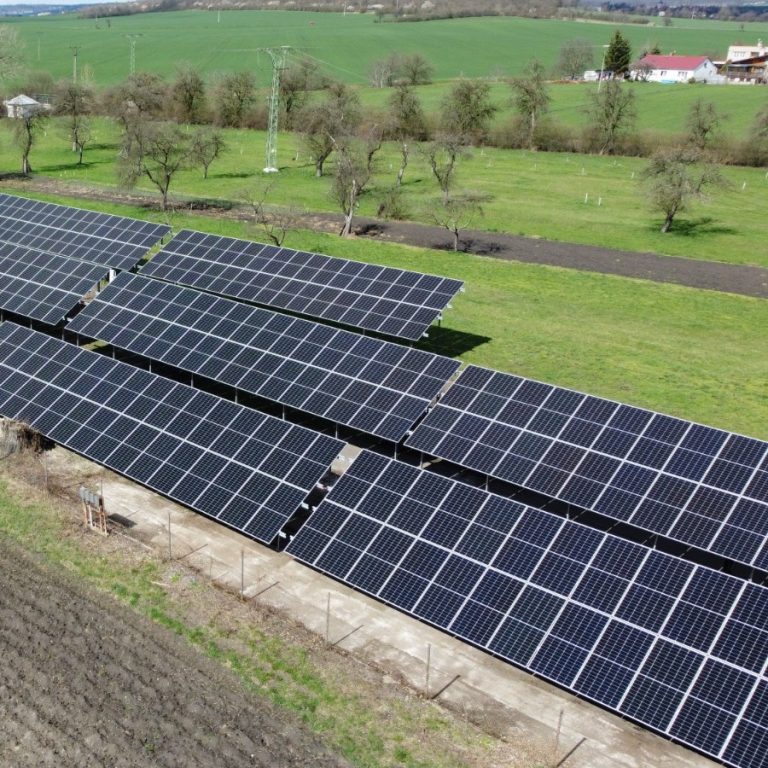 FVE V Křinci o výkonu 500,04 kWp
